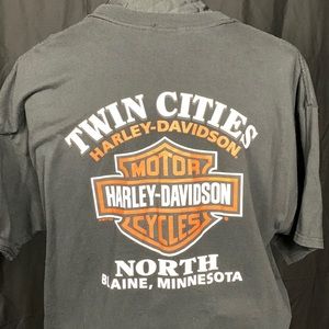 XXL Twin cities Harley Davidson North Blaine Minnesota T-shirt